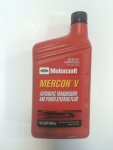 Масло трансмиссионное АКПП Форд Фокус-2 красное Motorcraft Mercon V 1л до 08.2007