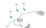 Трубка бачка расширительного Форд Фокус-3 2.0 двойная оригинал