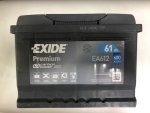 Аккумулятор Форд Фокус-2,3 61R А/ч Exide Premium Exide