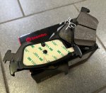Колодки задние дисковые Форд Куга-2 электроручник, Мондео-5 Brembo