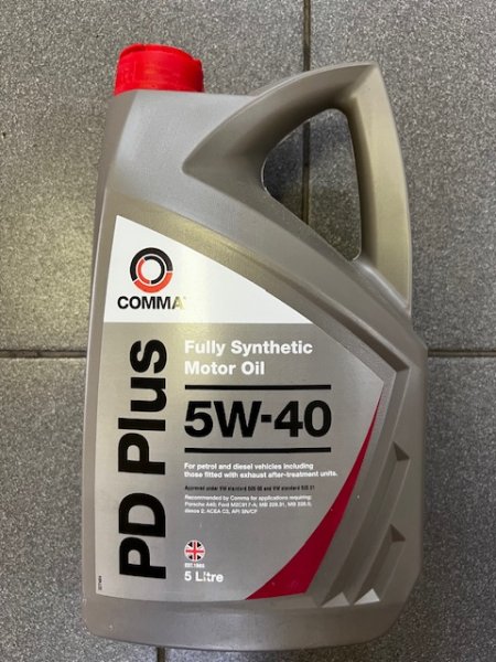 Масло моторное Comma DPPlus 5W40 5 л