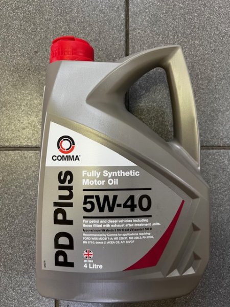 Масло моторное Comma DPPlus 5W40 4 л