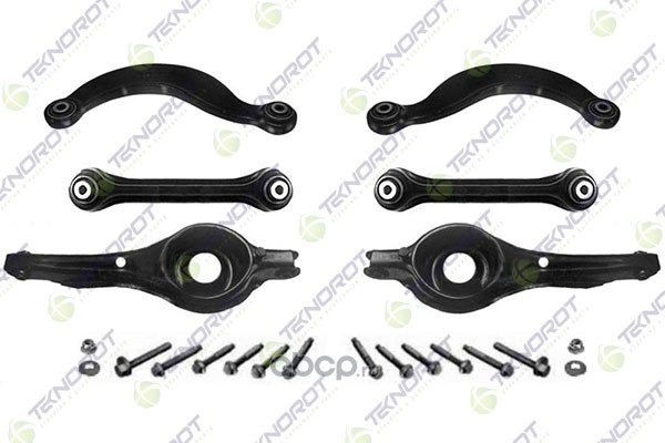 Комплект рычагов задней подвески Форд Фокус-2 седан, хэтчбек с прямым подпружинным рычагом Teknorot