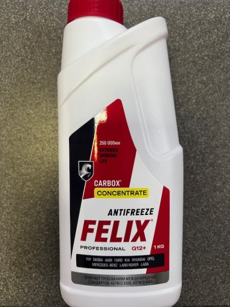 Антифриз Форд Felix (Тосол-Синтез) концентрат красный (1 к 1) 1 л