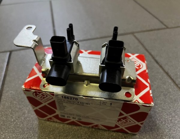 Клапан управления заслонками впускного коллектора Форд Фокус-2 Febi