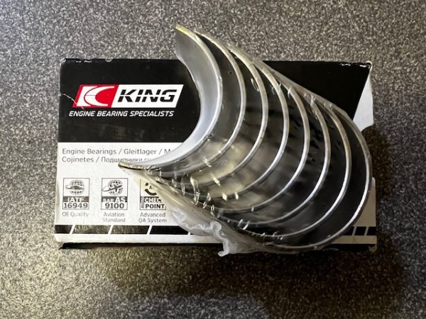 Вкладыши шатунные Форд Фокус-2 1.4 стандарт King