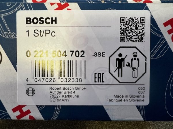 Катушка зажигания Форд Фокус-2 1.8-2.0 Bosch